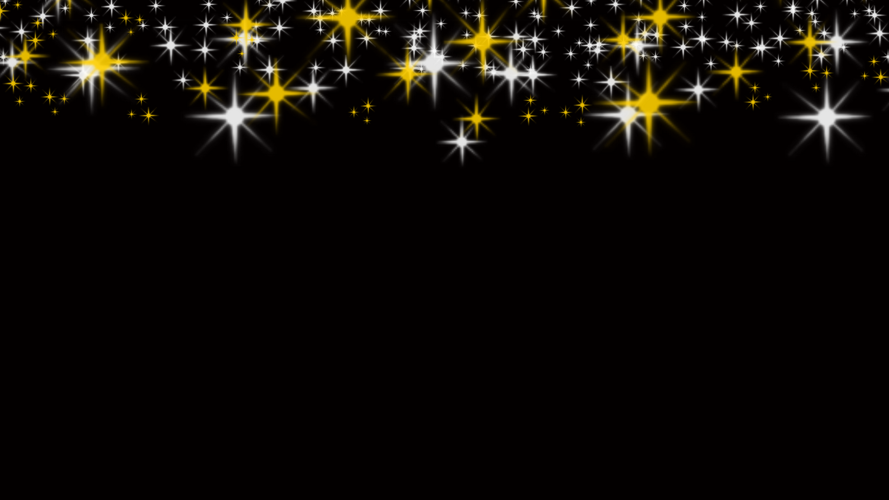 Black With White Golden Stars Top Background